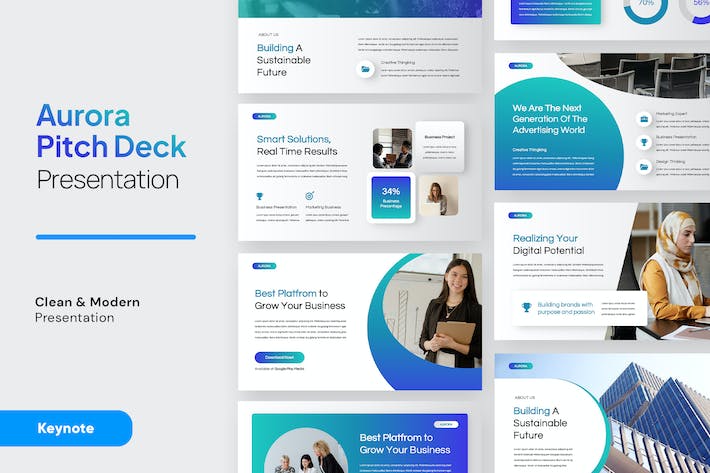 商务企业公司简介宣传Keynote模板 - PPT派