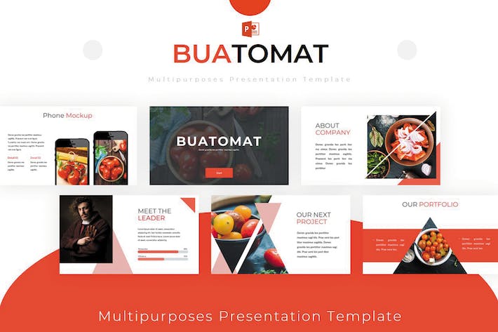 商务企业品牌展示推广PPT模板 - PPT派