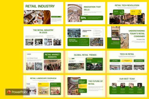零售商业营销推广方案PPT模板 - PPT派
