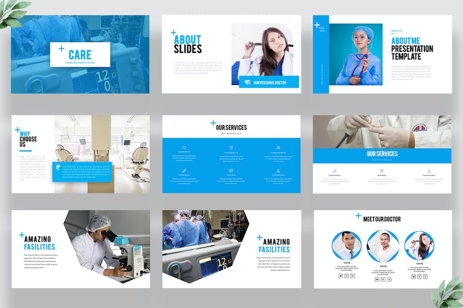 医疗医学讲述演讲PPT模板 - PPT派