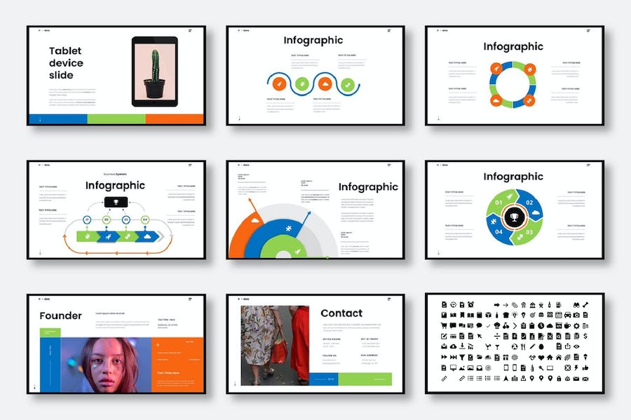 商务企业品牌推介运营策略管理展示方案Keynote模板 - PPT派