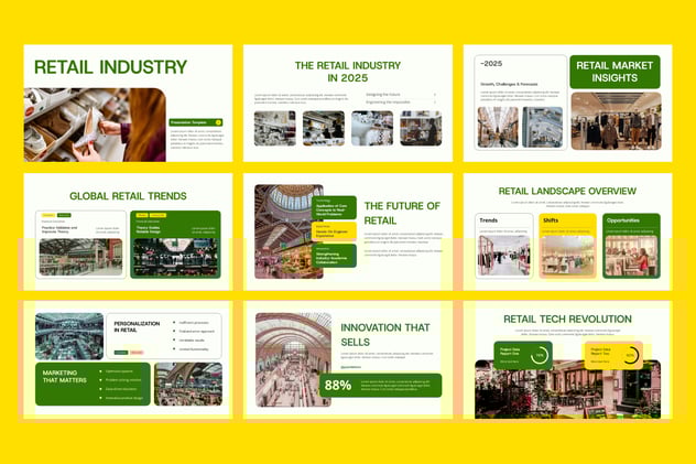 零售商业营销推广方案PPT模板 - PPT派