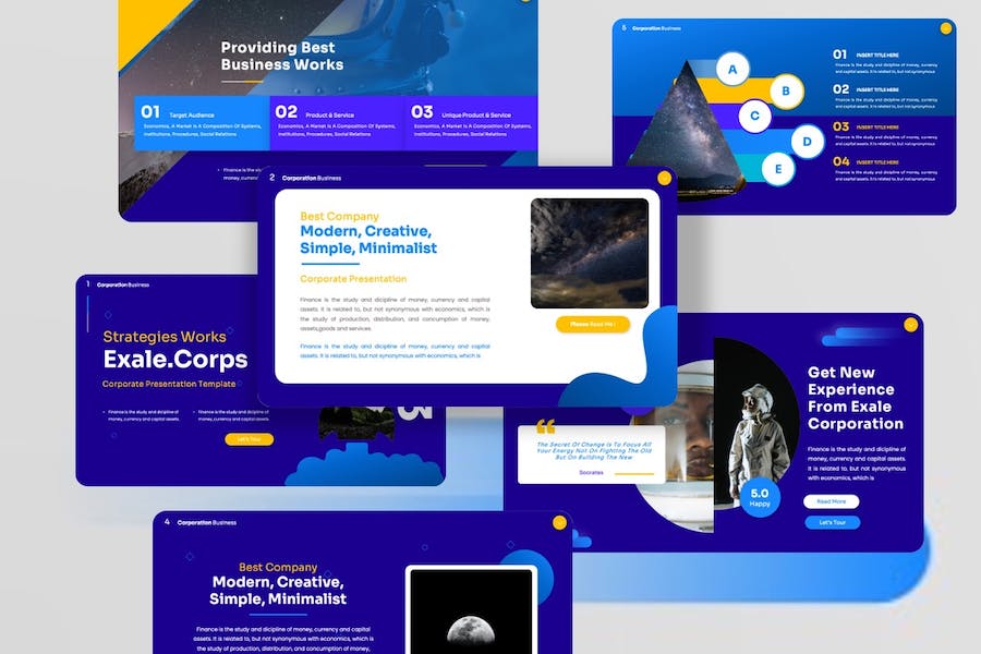 企业公司讲述展示方案推介Keynote模板 - PPT派