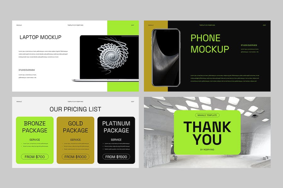 创意设计作品展示讲述Keynote模板 - PPT派