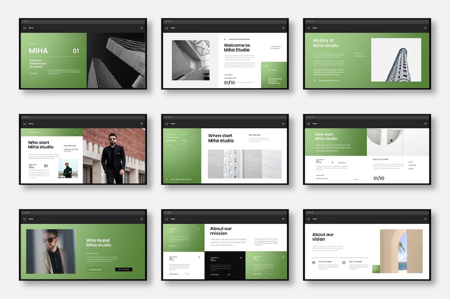 商务管理讲述展示企业运营规划方案PPT模板 - PPT派