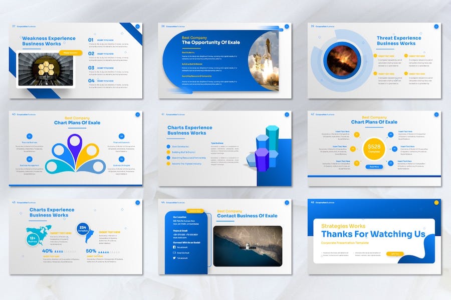 企业公司讲述展示方案推介Keynote模板 - PPT派