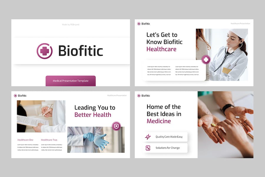 生物科学医学研究学术讲座Keynote模板 - PPT派