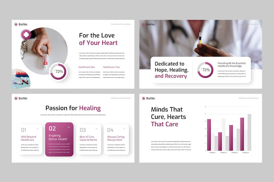 生物科学医学研究学术讲座Keynote模板 - PPT派