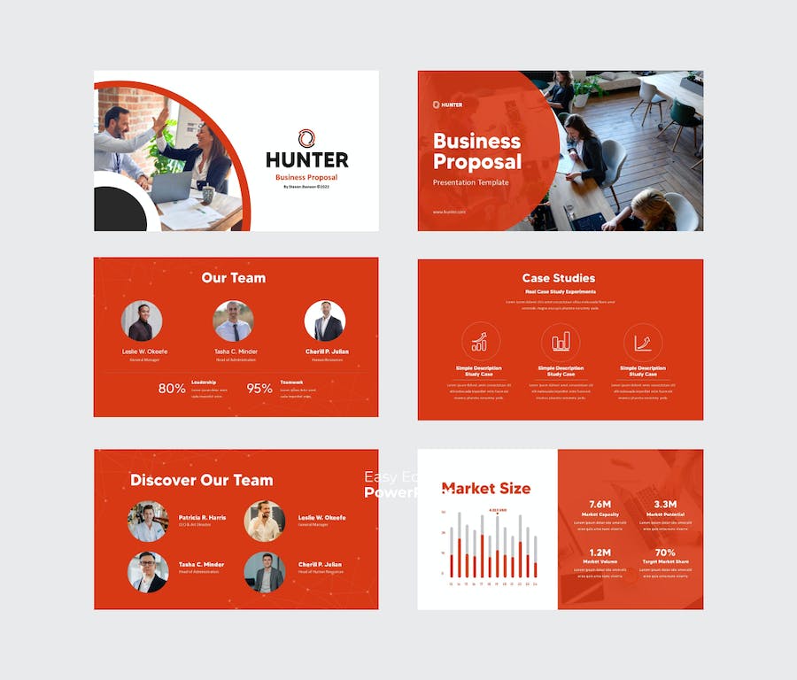 商业提案展示PPT模板 - PPT派