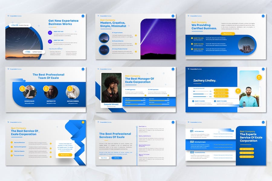 企业公司讲述展示方案推介Keynote模板 - PPT派