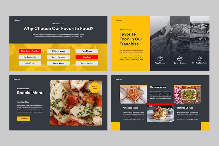 食品餐饮品牌推介宣传营销展示方案PPT模板 - PPT派