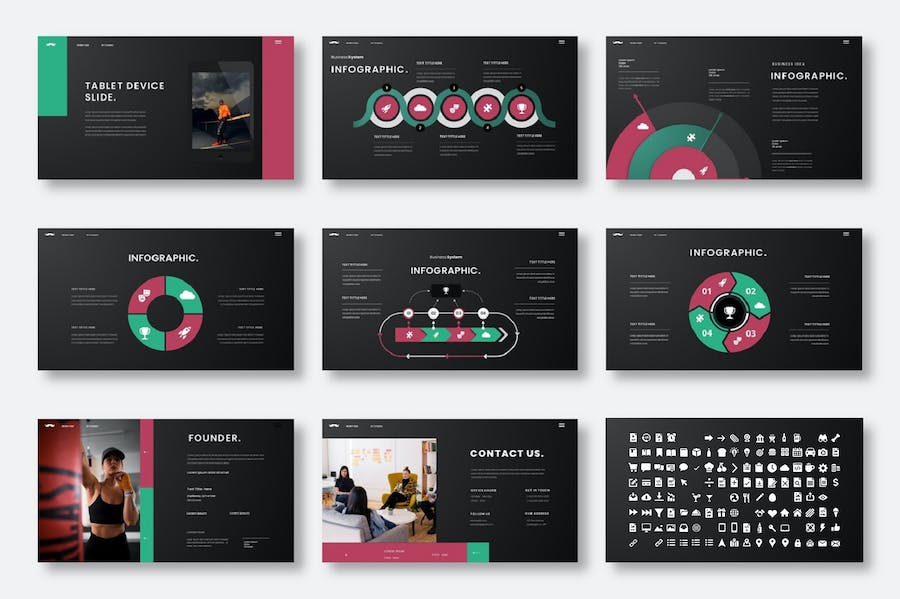 商务企业项目推介融资方案Keynote模板 - PPT派