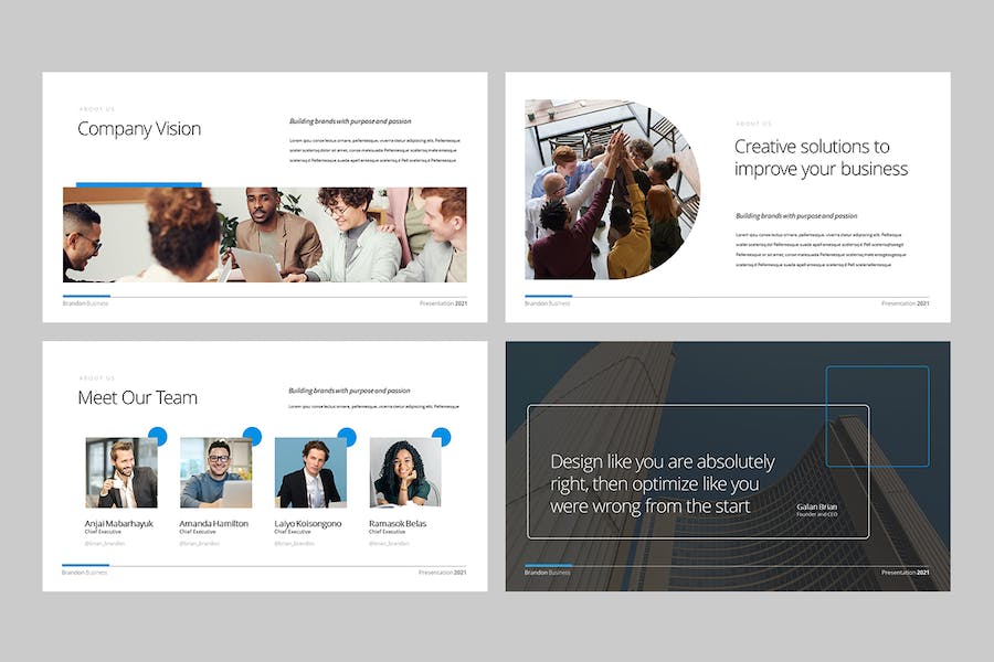 商业融资路演项目计划PPT模板 - PPT派
