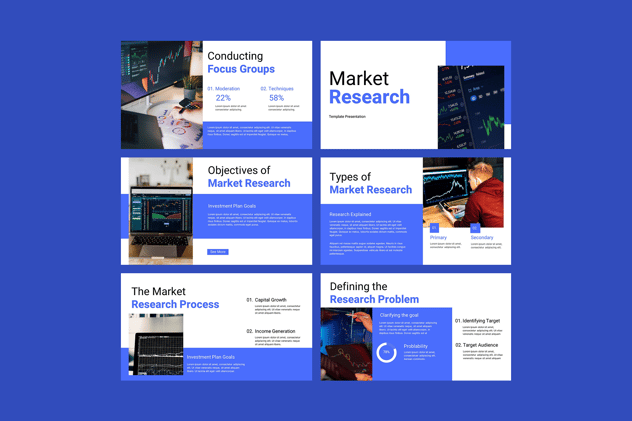 市场研究竞争分析报告PPT模板 - PPT派