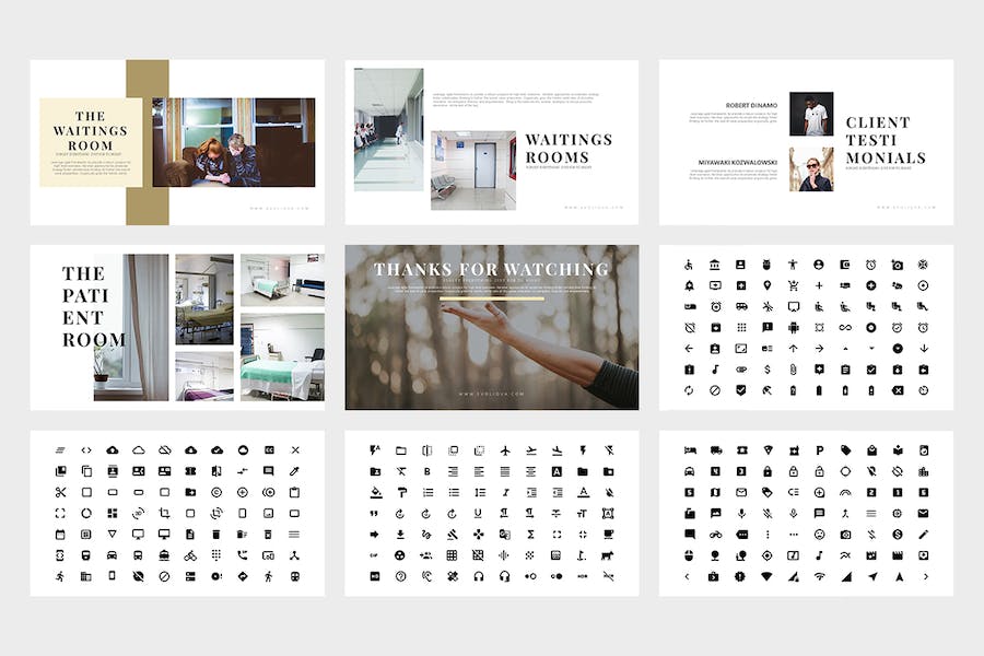 医疗健康产品发布会Keynote模板 - PPT派