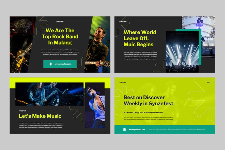 音乐节日活动策划讲述Keynote模板 - PPT派