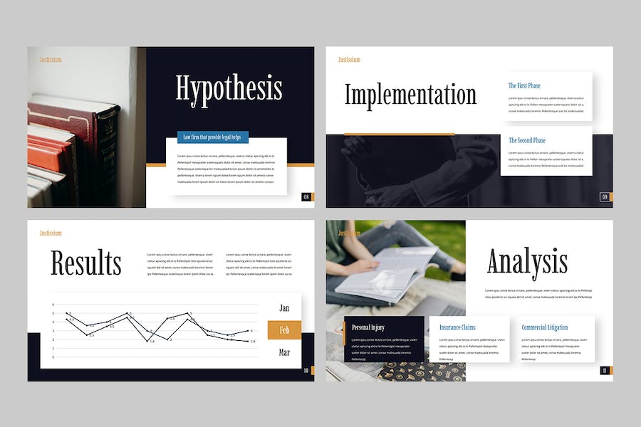 法律学位论文答辩防御讲座Keynote模板 - PPT派