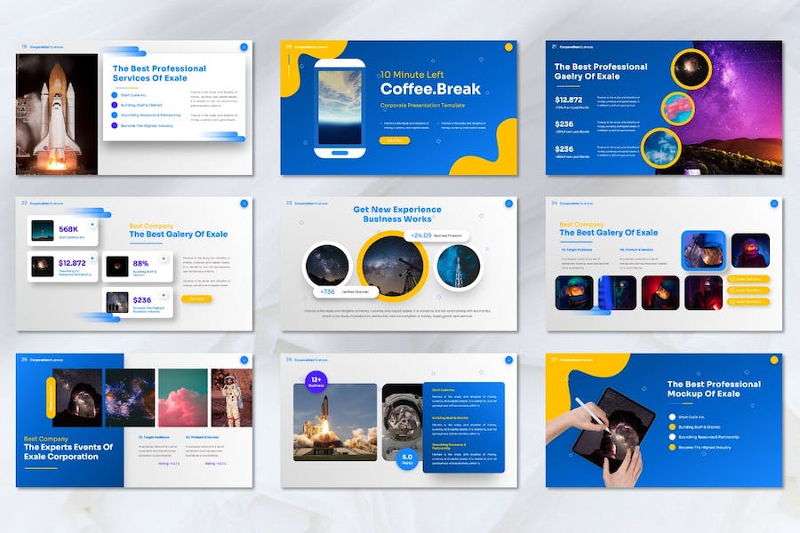 企业公司讲述展示方案推介Keynote模板 - PPT派