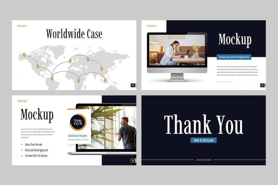 法律学位论文答辩防御讲座Keynote模板 - PPT派