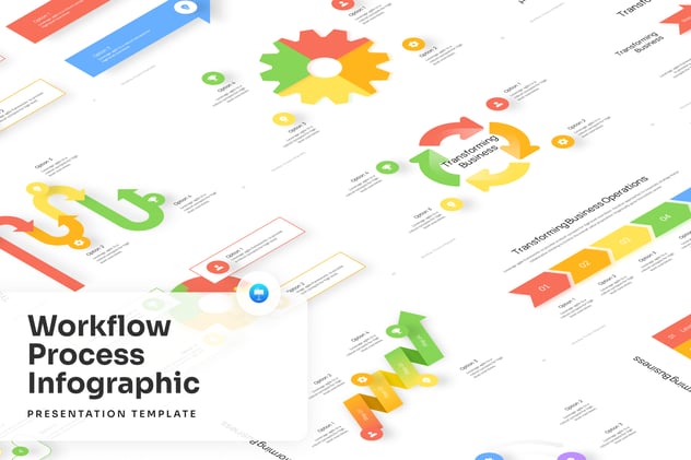 工作流程管理执行方案Keynote模板 - PPT派