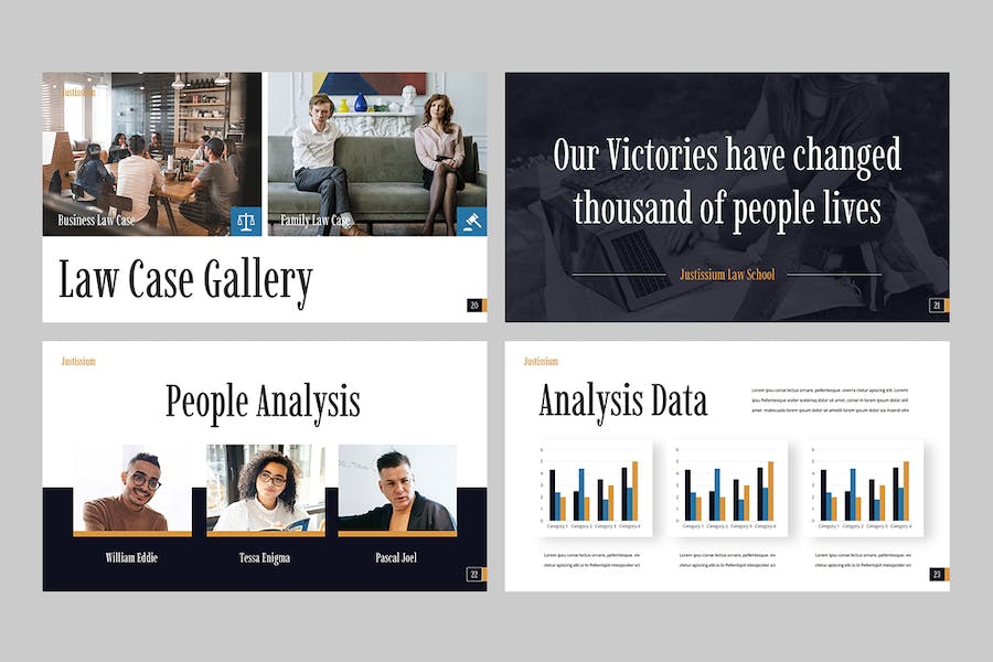 法律学位论文答辩防御讲座Keynote模板 - PPT派