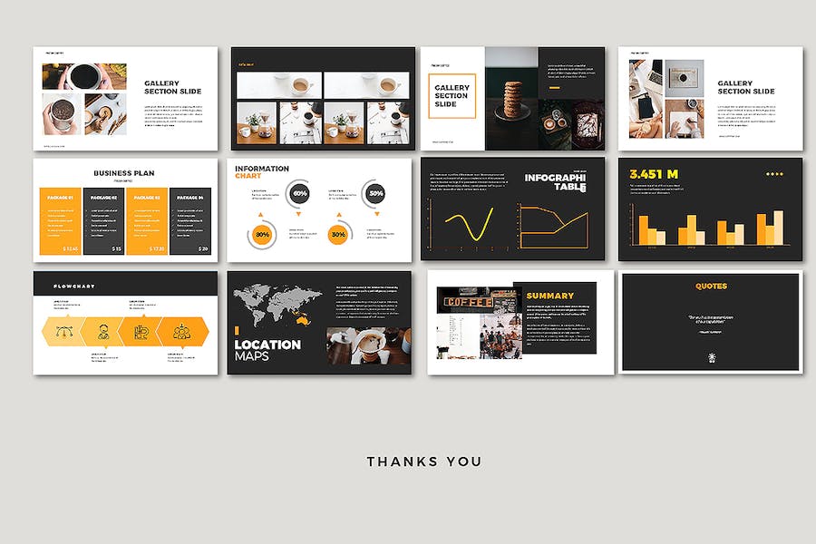 简洁清爽商务办公通用PPT模板 - PPT派