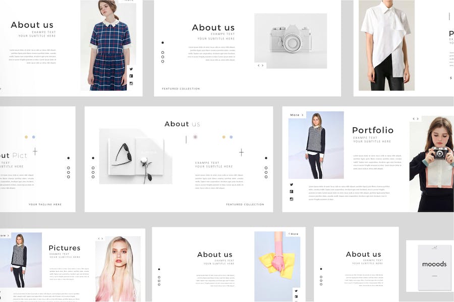 简约设计商业演讲方案Keynote模板 - PPT派