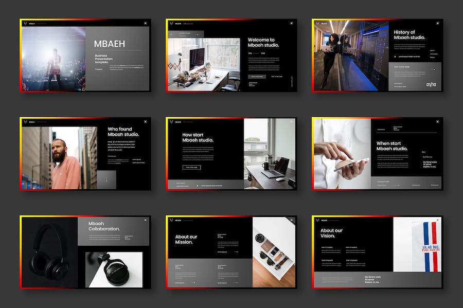 商务项目方案运营管理展示Keynote模板 - PPT派