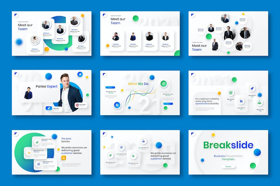 商业企业发展战略规划Keynote模板 - PPT派