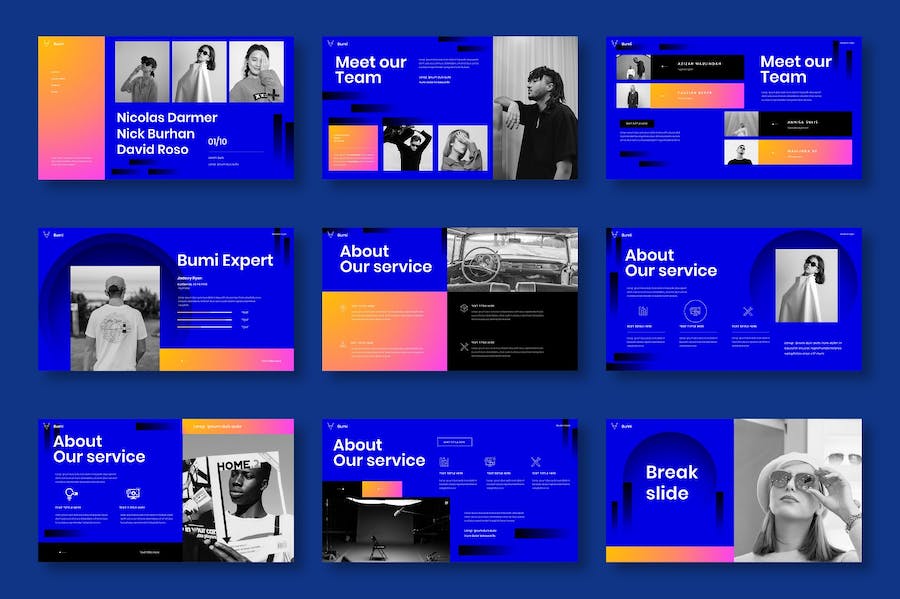 创意商业方案展示设计PPT模板 - PPT派