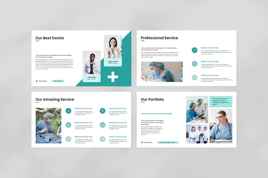 医疗诊疗演讲展示方案PPT模板 - PPT派