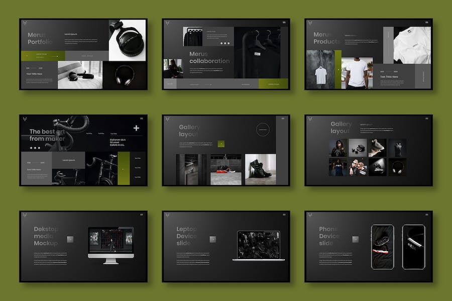 商务企业项目服务展示介绍Keynote模板 - PPT派