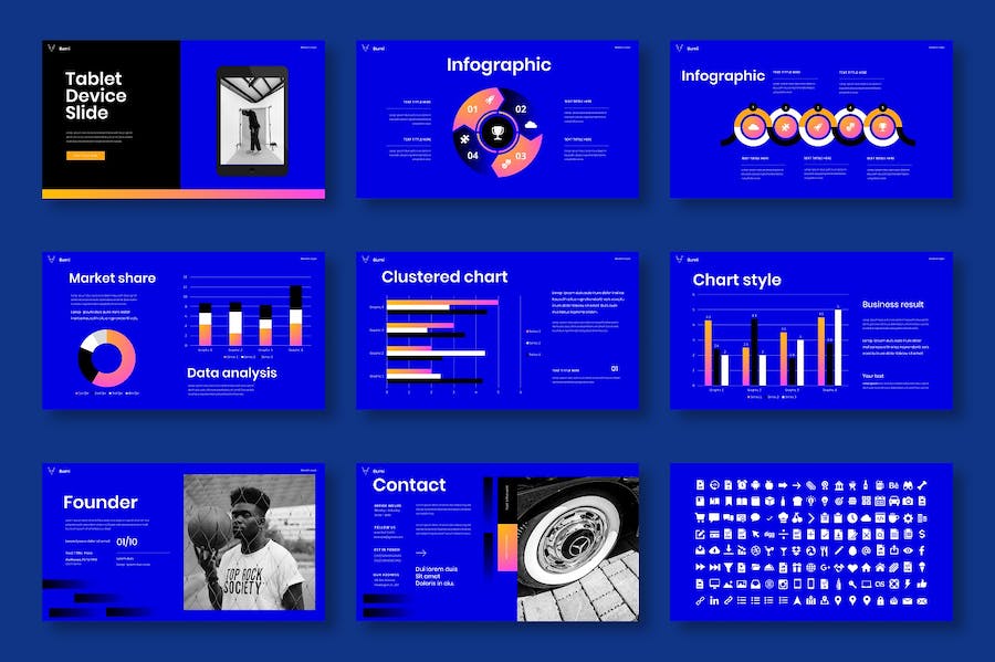 创意商业方案展示设计PPT模板 - PPT派