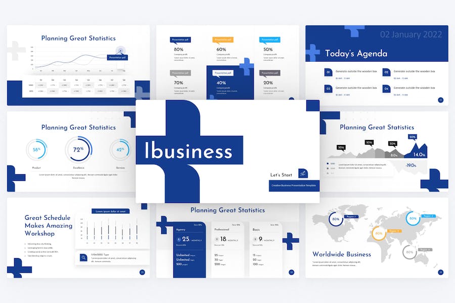 Ibusiness-creative-business-powerpoint-template - PPT派