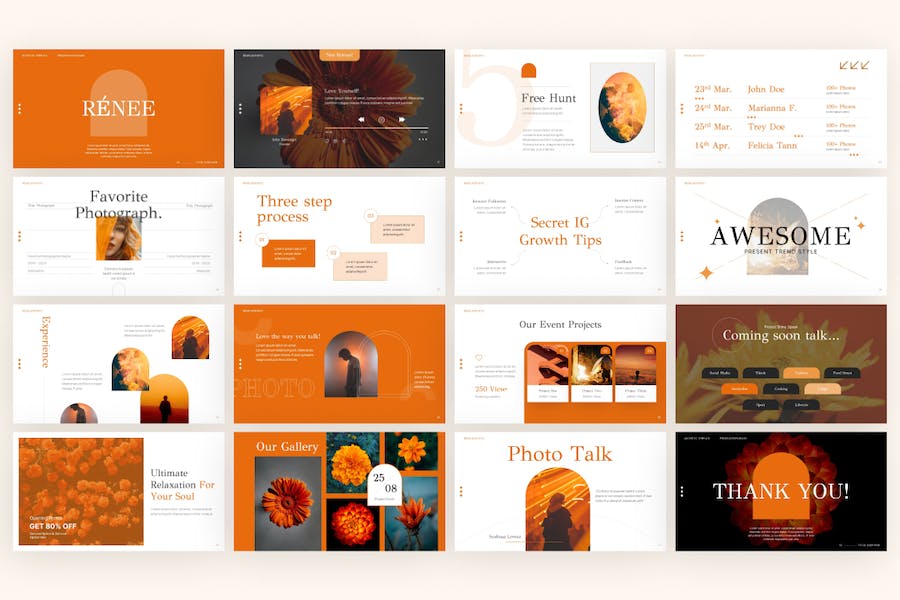 Renee-aesthetic-professional-powerpoint-template - PPT派