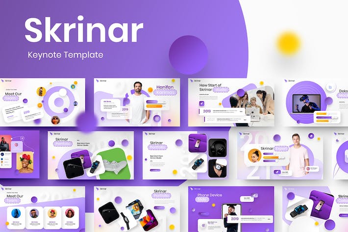 创意商业融资计划书演讲Keynote模板 - PPT派