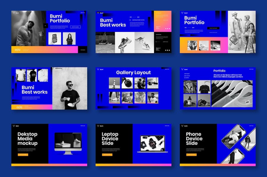 创意商业方案展示设计PPT模板 - PPT派