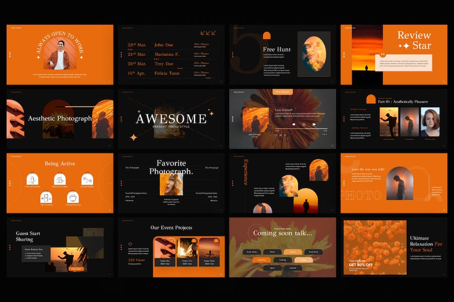 Renee-aesthetic-professional-powerpoint-template - PPT派