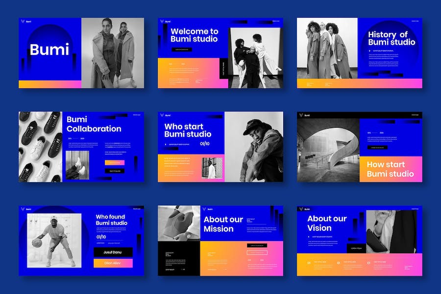 创意商业方案展示设计PPT模板 - PPT派