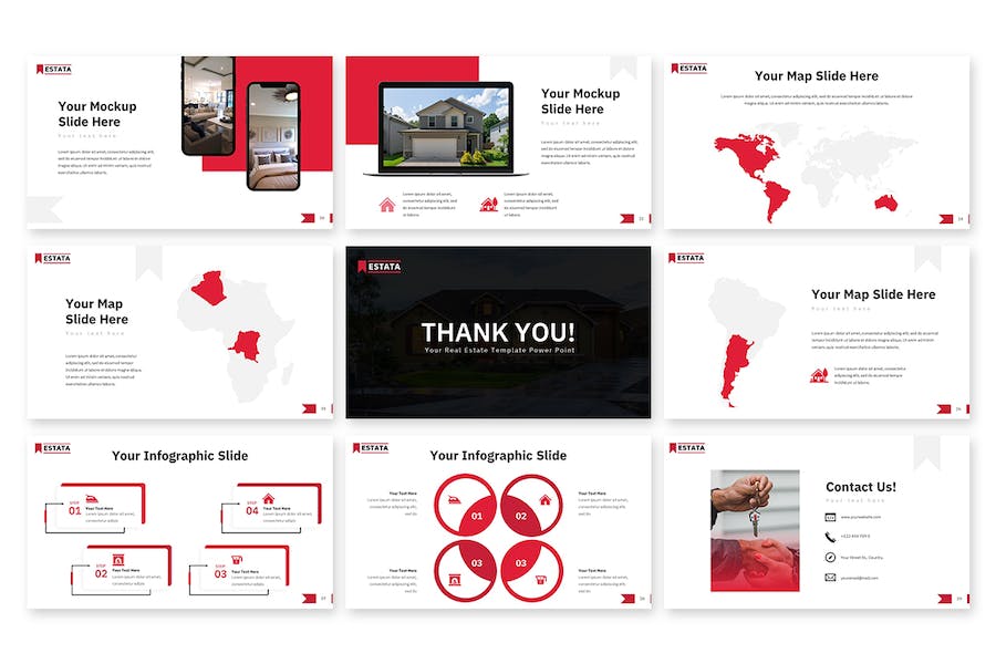 房地产企业品牌推广Keynote模板 - PPT派