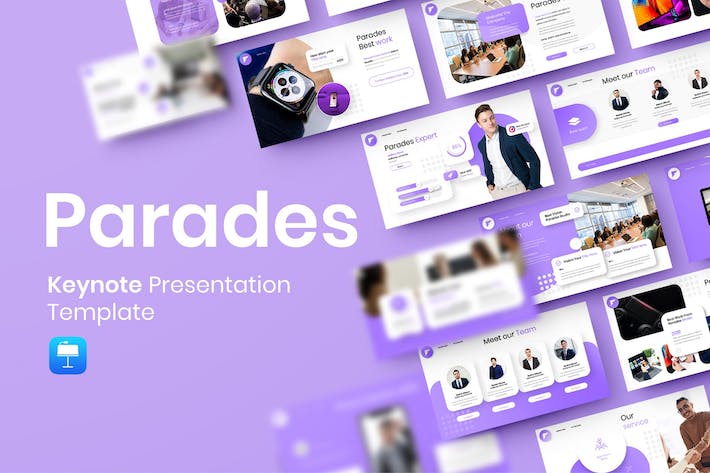 商业企业运营管理讲述Keynote模板 - PPT派