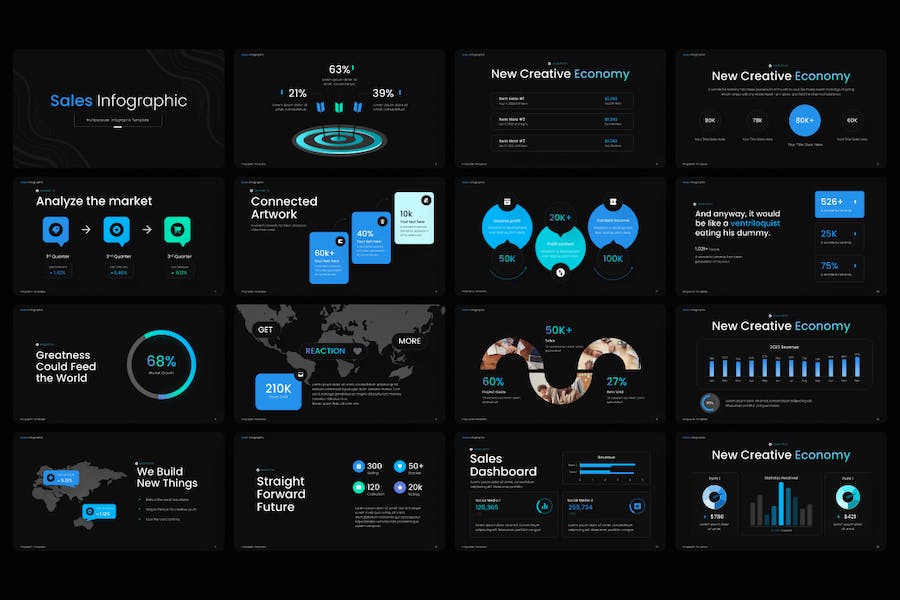 Business-sales-infographic-powerpoint-template - PPT派