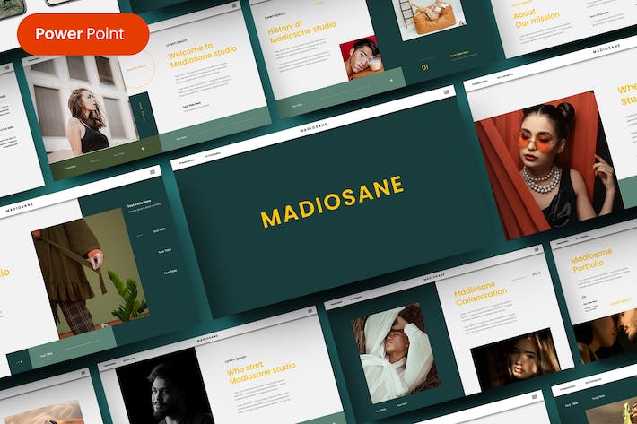 高端商务风格展示PPT模板 - PPT派