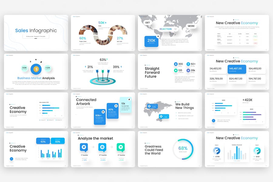 Business-sales-infographic-powerpoint-template - PPT派