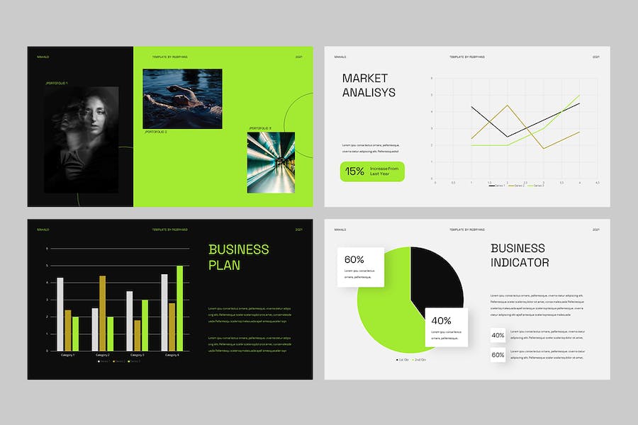 创意设计作品展示讲述Keynote模板 - PPT派