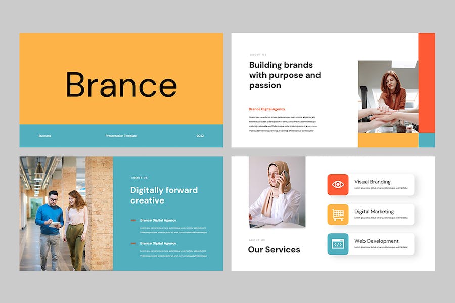 品牌商务拓展合作方案PPT模板 - PPT派