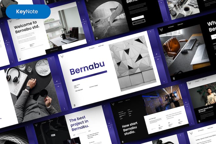 商务领域专业主题演讲展示Keynote模板 - PPT派