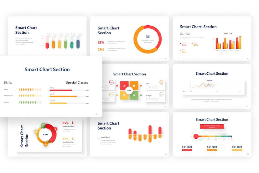 Digic-smart-chart-infographic-powerpoint-template - PPT派