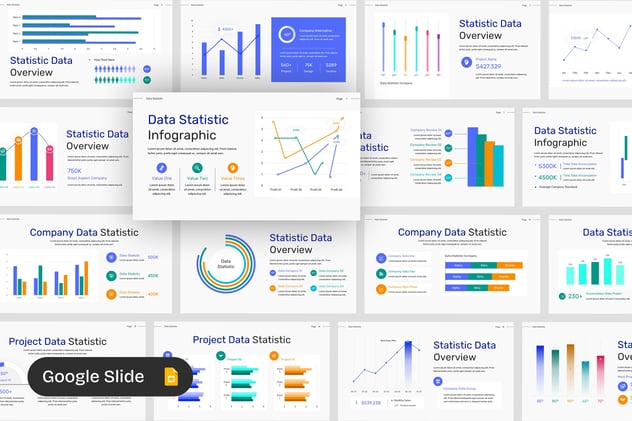 数据分析报告统计展示PPT模板 - PPT派