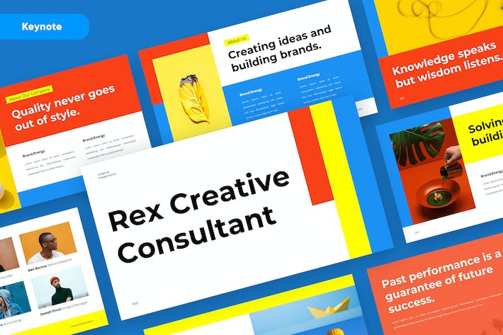 国外商务创意演示Keynote模板 - PPT派